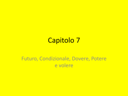 Capitolo 7 - Central Connecticut State University