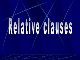 Relative clauses - HCC Learning Web