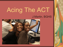 ACT Pointers