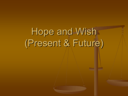 Hope and Wish - GEOCITIES.ws