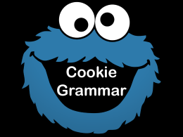 Cookie Grammar - SimmonsEnglish7