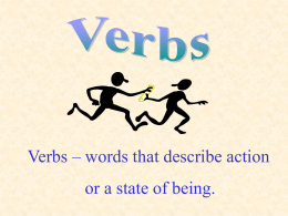 The Most Often Used Irregular Verb