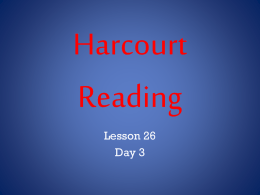 Lesson 26 Day 3 comp