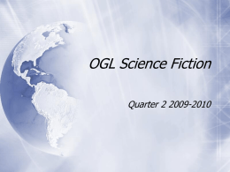 OGL Drills Sci Fi