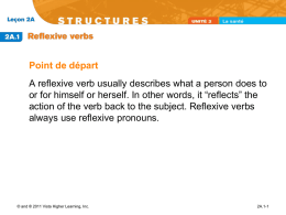 reflexive verbs - romancinglanguages