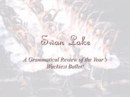 Swan Lake Grammar - Etiwanda E
