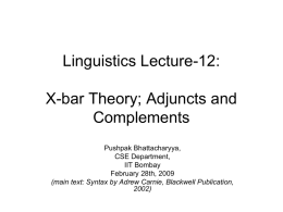 linguistics lecture-12-13-28feb09-21mar09