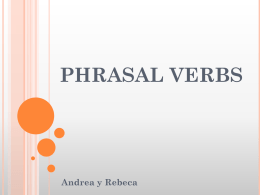 phrasal verbs ii