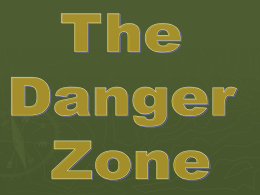 Present Tense in German and The Danger Zone