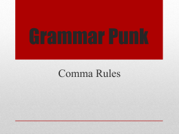 Grammar Punk
