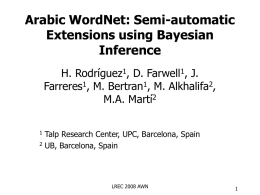 Semi-automatic Extensions using Bayesian Inference