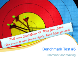 Benchmark Test #5