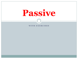 passive-predavanje