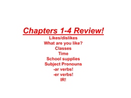 Chapters 1-4 Review! - Liberty Union High School District