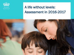 A life without levels - Nord Anglia Education