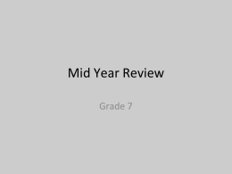 Mid Year Review - fannoneyoms1617