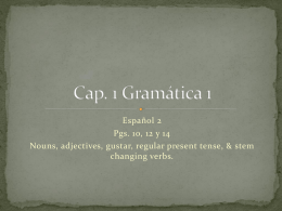 Cap. 1 Gramática 1