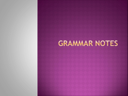 grammar notes powerpoint1x