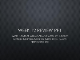 Week 12 Review PPT