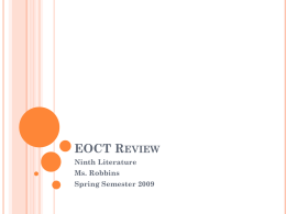 EOCT Review Day Two
