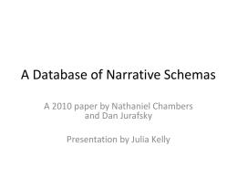 A Database of Narrative Schemas