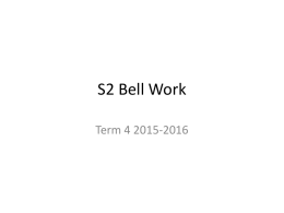 S34 Bell Work - Biloxi Public Schools