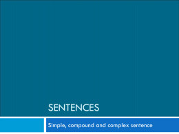 Sentences File