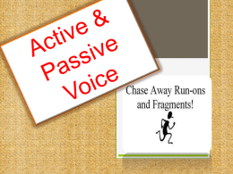 Active Voice - Cobb Learning