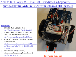 Arduino-BOT Lecture #5