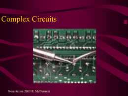 4. Complex DC Circuits