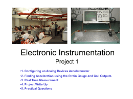 Electronic Instrumentation - Rensselaer Polytechnic Institute