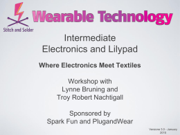 Intermediate Electronics and Lilypad