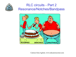RLC circuits - Part 1