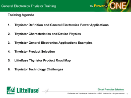 Section 4 Thyristor General Elec Product