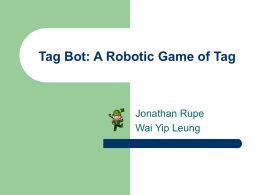 Tag Bot - Rochester Institute of Technology
