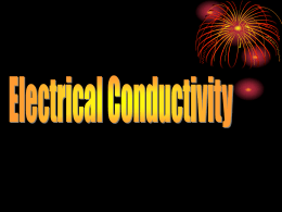 Electrical Conductivity