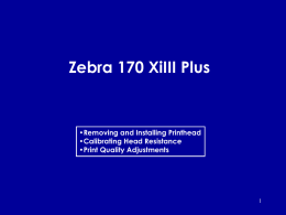 Zebra 170 XiIII Plus