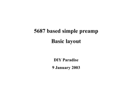 5687-based preamp