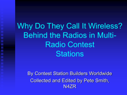 Why Do They Call It Wireless? Behind the Radios in Multi