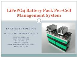 ECE 492 – LPRDS-CMS-2011