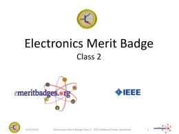 Electronics Class 2
