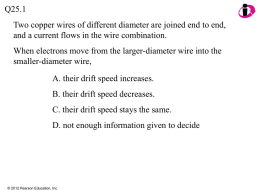 Chapter 25 Clicker Questions