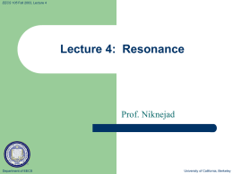 Lecture 4 - University of California, Berkeley