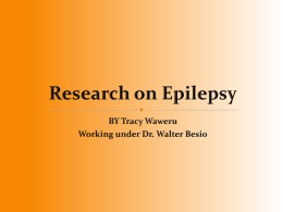 Research on Epilepsy