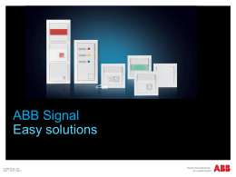 Signal Easy signaling solution