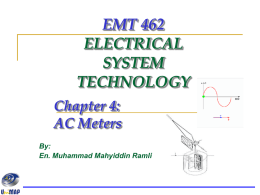 AC Meters - UniMAP Portal