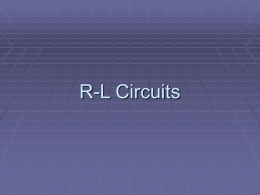 RL Circuits - Humble ISD