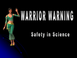 warrior warning