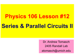 Series and Parallel Circuits 2_ppt_RevW10