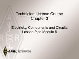Module 6 – Electrical Components & Circuits C3
